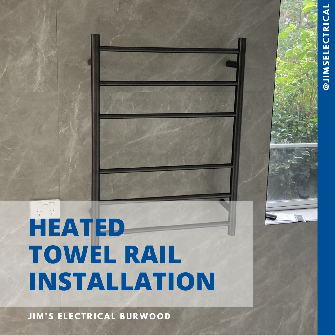 Heated Towel Rail Installation